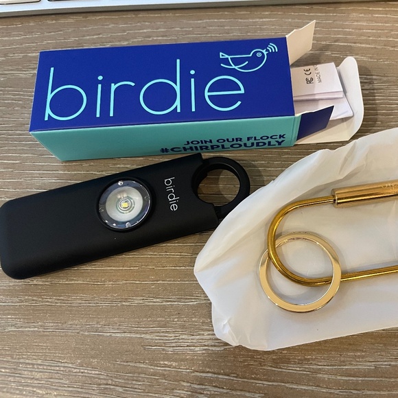 NEW Birdie Personal Alarm Charcoal - Picture 1 of 2